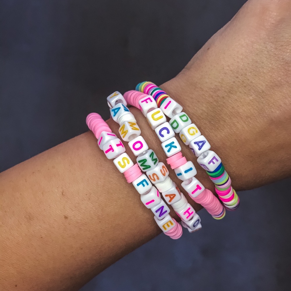 Inappropriate Word Bracelets 🤪